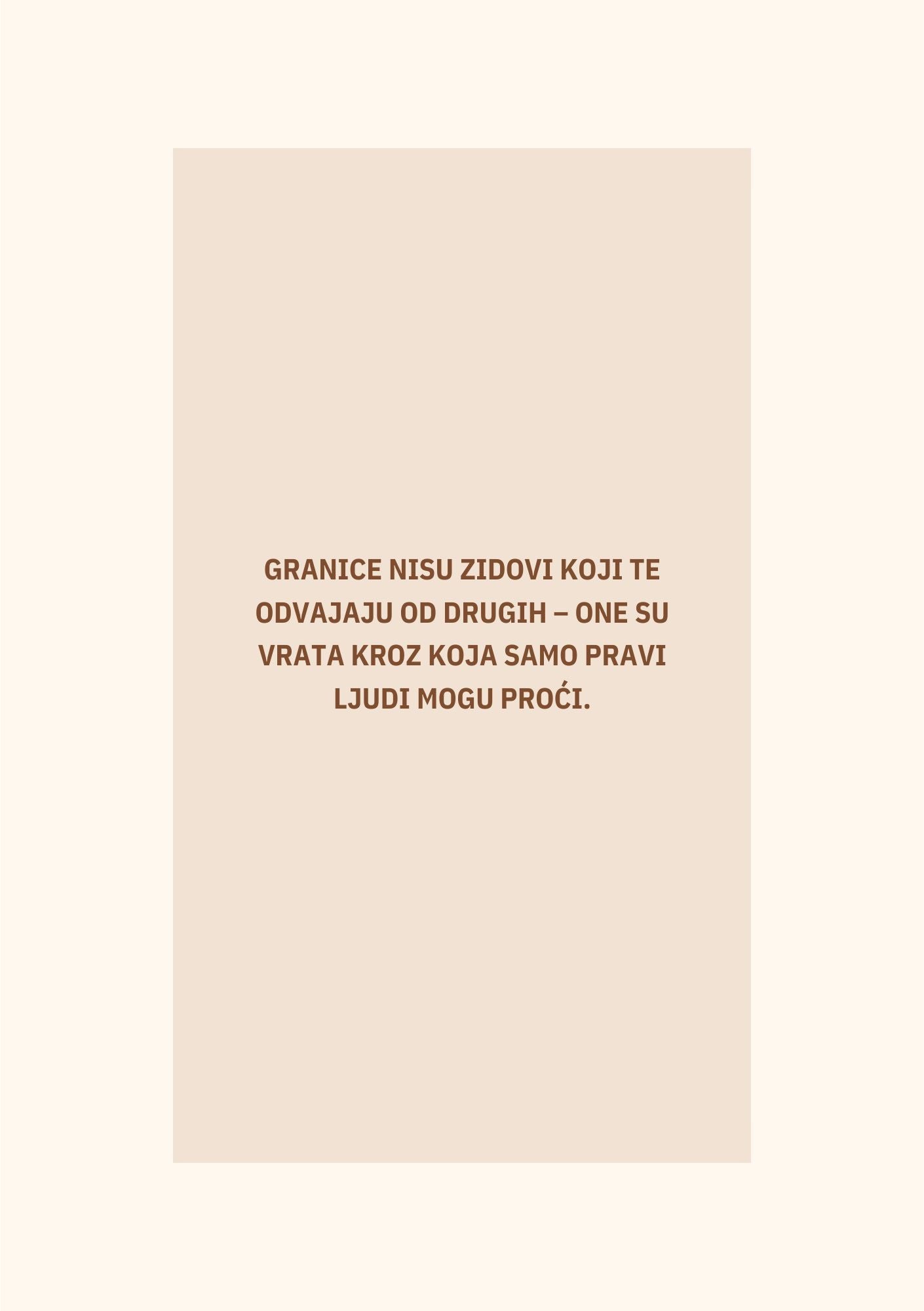 Osnažena Ja- Tvoje pravo, a ne privilegija