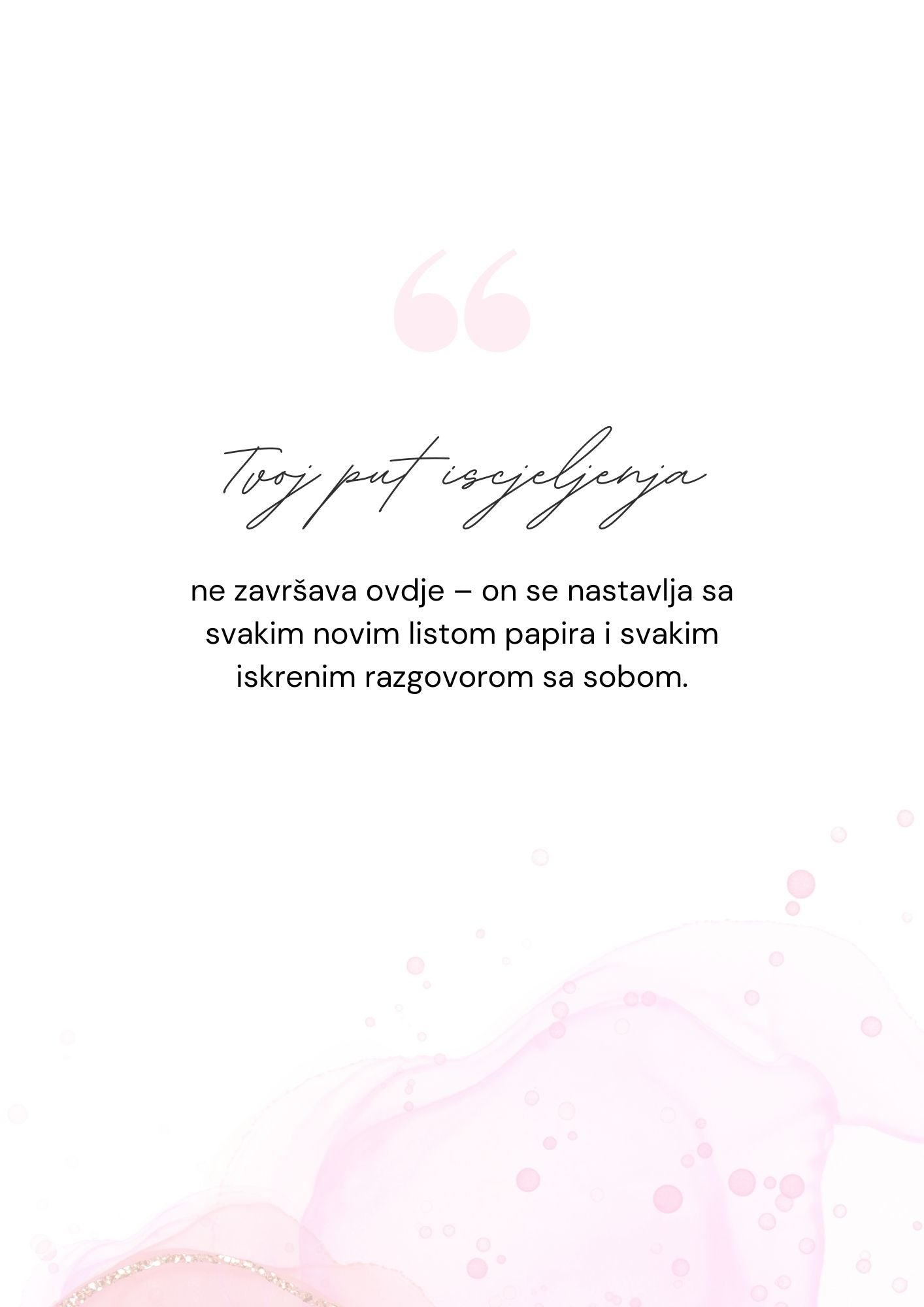 Pisanje za iscjeljenje