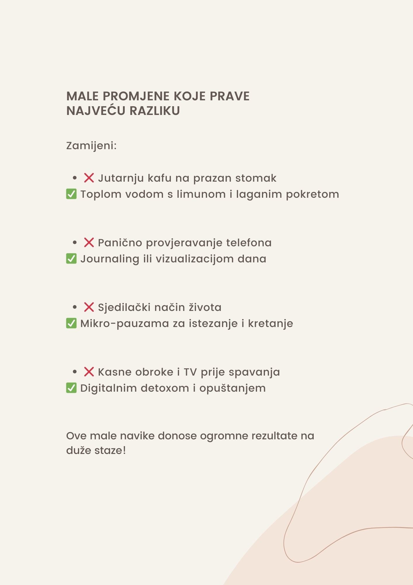 Od umora do energije