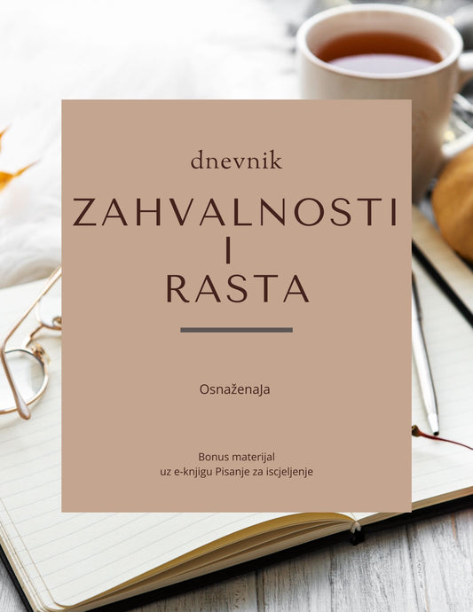 Dnevnik zahvalnosti i rasta